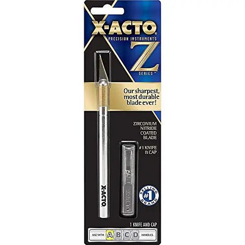 X - ACTO XZ3601 No. 1 Z - Series Precision Craft Knife Utility Knife w/Replaceable Steel Blade, Safety Cap - North State Signs & Printing
