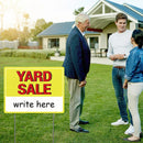 Yard Sale Sign, 17"*13" Yard Sale Signs with Stakes, 3PCS Waterproof Yard Sale Kit, MTCode Double Sided Yard Sale Signs with Directional Arrows - North State Signs & Printing