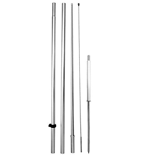 4 Less Co NOW ENROLLING Windless Feather Swooper Flag 15 Feet Tall Pole Kit Banner Sign gz-h