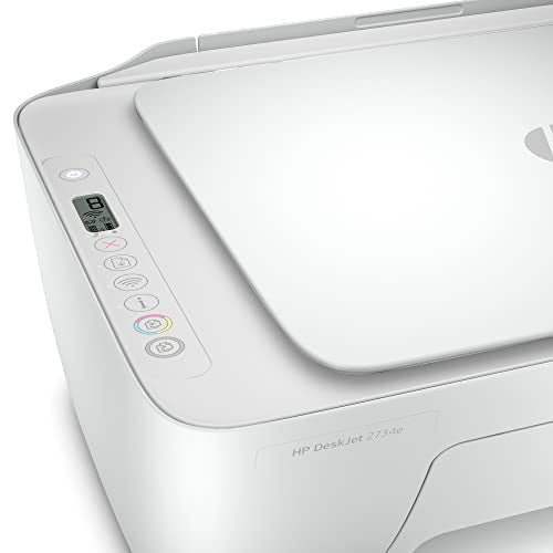 HP DeskJet 2734e Wireless Color All-in-One Printer with 9 Months Free Ink (26K72A)