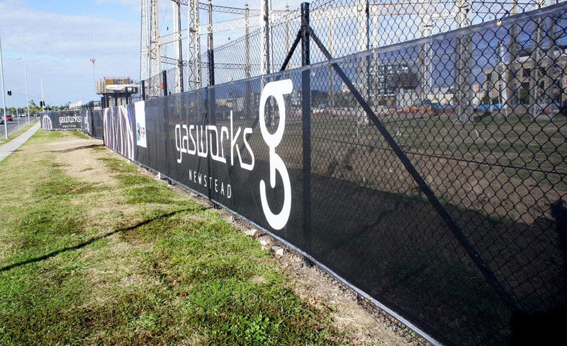 Fence Banners-Scrim Fence Banners-Barricades